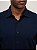 Camisa Ville de France Bambu Manga Longa Slim Premium Marinho - Imagem 2