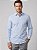Camisa Aramis Manga Longa Regular Mini Xadrez Azul Claro - Imagem 1