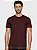 Camiseta Modal Silk Blend Seda Aramis Burgundy - Imagem 1