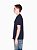 Camiseta Armani Exchange de Corte Regular em Malha de Algodão Navy - Imagem 4