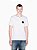 Camiseta Armani Exchange de Corte Regular em Malha de Algodão Branco - Imagem 1