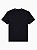 Camiseta Armani Exchange de Corte Regular em Malha de Algodão Preto - Imagem 7