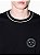 Camiseta Armani Exchange de Corte Regular em Malha de Algodão Preto - Imagem 3