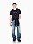 Camiseta Armani Exchange Manga Curta logo 3D Preto - Imagem 2