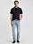 Polo Boss Penrose Slim em Algodão com Colarinho ás Riscas Dark Blue - Imagem 2