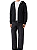 Moletom de Algodão Boss com Zíper Preto - Imagem 4