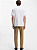 Polo Boss Piquet Pallas Regular Fit Open White - Imagem 5