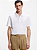 Polo Boss Piquet Pallas Regular Fit Open White - Imagem 1