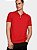 Polo Piquet Zíper Aramis Vermelho - Imagem 1