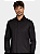 Camisa Aramis Slim A-70 Fio Duplo Mercerizado Preto - Imagem 1