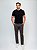 Calça Sarja Colorfix Slim Giacomelli Uomo Chumbo - Imagem 2