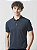 Polo Aramis Malha Textura Marinho - Imagem 1