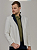 Jaqueta Harrington Raffer Masculina Slim Fit em Malha Off White - Imagem 1