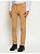 Calça Boss Delaware de Ajuste em Tecido Gabardi de Algodão Elástico Medium Beige - Imagem 3