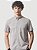 Camisa Aramis Manga Curta Slim Oxford Planalto Button Down Castor - Imagem 1