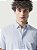 Camisa Aramis Manga Curta Slim Oxford Planalto Button Down Azul Celeste - Imagem 2