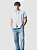 Camisa Aramis Manga Curta Slim Oxford Planalto Button Down Azul Celeste - Imagem 3