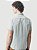 Camisa Aramis Manga Curta Slim Oxford Planalto Button Down Verde Claro - Imagem 5