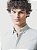 Camisa Aramis Manga Curta Slim Oxford Planalto Button Down Verde Claro - Imagem 3