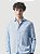 Camisa Aramis Manga Longa Linho Algodão Surat Azul - Imagem 2