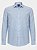 Camisa Aramis Manga Longa Linho Algodão Surat Azul - Imagem 4