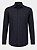 Camisa Aramis Manga Longa Slim Flame Bosco Marinho Escuro - Imagem 4