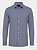 Camisa Aramis Manga Longa Slim Algodão 50 Listrada Marinho/Branco - Imagem 6