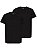 Kit 2 Camisetas Básicas Diesel Randal  Preto - Imagem 1