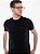 Camiseta Tommy Hilfiger Luxury Interlock Preto - Imagem 1