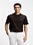 Camiseta Boss de algodão C-Taut 01 Monograma Double-B Dark Brown - Imagem 1