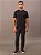 Camiseta Calvin Klein Manga Curta Piquet Patch Borracha Marinho - Imagem 4