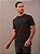 Camiseta Calvin Klein Manga Curta Piquet Patch Borracha Marinho - Imagem 3