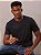 Camiseta Calvin klein Gola Careca Solid Liquid Marinho - Imagem 1