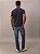 Camiseta Calvin klein Gola Careca Solid Liquid Marinho - Imagem 5