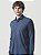 Camisa Aramis Manga Longa Slim Poliviscose de Bambu Com Stretch Marinho - Imagem 3