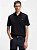 Polo Boss De Algodão Mercerizado Com Monograma Double B Dark Blue - Imagem 1
