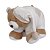Pelúcia Infantil Que Vira Travesseiro Urso Nino Creme - Zip - Imagem 5