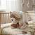 Pelúcia Infantil Que Vira Travesseiro Urso Nino Creme - Zip - Imagem 1