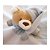 Naninha Com Prendedor de Chupeta Urso Nino Azul Bebê- Zip - Imagem 3