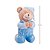 Pelúcia Infantil Ursinho que Reza Azul - Buba - Imagem 3