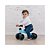 Bicicleta Infantil de Equilíbrio sem Pedal 4 Rodas Azul Buba - Imagem 5