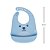Babador de Silicone com Pega Migalhas Gumy Azul - Buba - Imagem 3