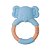 Mordedor em Silicone Elefante Azul - Buba - Imagem 1