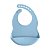 Babador com Pega Migalhas de Silicone Azul - Buba - Imagem 1