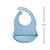 Babador com Pega Migalhas de Silicone Azul - Buba - Imagem 3