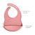 Babador com Pega Migalhas de Silicone Rosa - Buba - Imagem 2