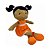 Pelúcia Boneca De Pano Lavável Antialérgica Juju Negra - Zip - Imagem 3