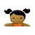 Pelúcia Boneca De Pano Lavável Antialérgica Juju Negra - Zip - Imagem 4