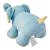 Pelúcia com Chocalho Baby Tonny Elefantinho Azul Bebê- Zip - Imagem 3