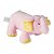 Pelúcia com Chocalho Baby Tonny Elefantinho Rosa Bebê- Zip - Imagem 2